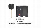 OEM FACTORY 2014 - 2020 CHEVY SILVERADO REMOTE START KEY LESS FOB 22881480