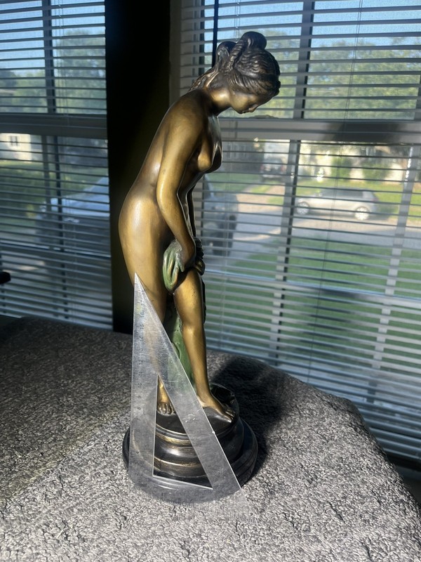 Nude Girl Sculpture by Etienne Maurice Falconet.  SIZE Regular – 12 “H X 4” L