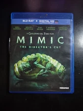 MIMIC (Blu-ray) 2011 Unrated Director's Cut Guillermo Del Toro Mira Sorvino