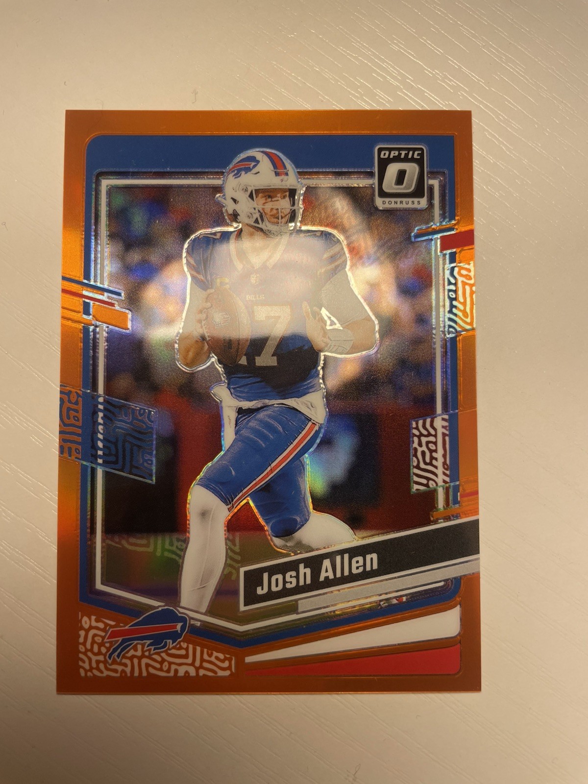 2023 Panini Donruss Optic - Josh Allen #22 Orange Prizm /249