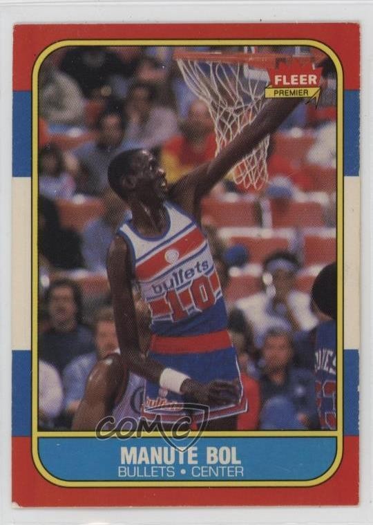 1986-87 Fleer Manute Bol #12 0u0o