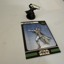 Star Wars Miniatures Universe 53/60 Luke Skywalker Jedi Master w Card