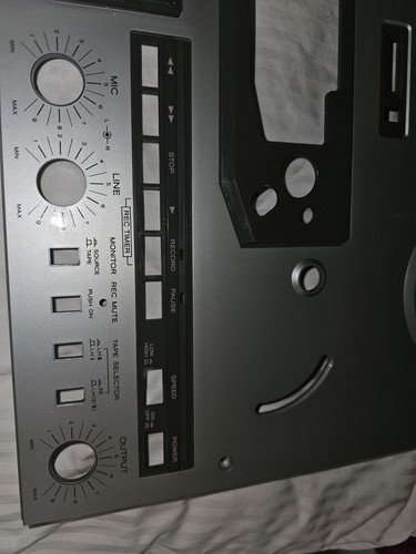 TEAC X-300R Reel to Reel Recorder Faceplate - Foto 5 di 24