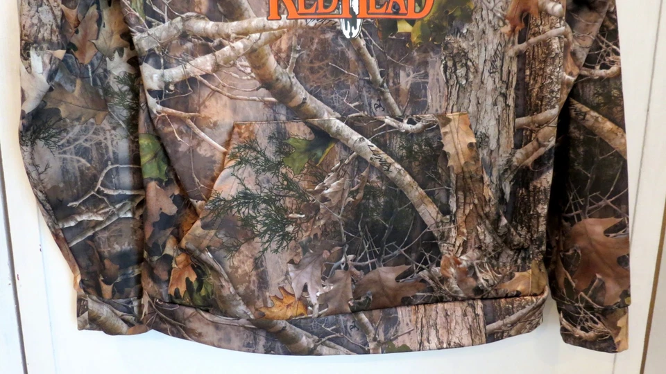Red Head Realtree Camo Hoodie Men’s M Long Sleeve Hunting Pullover Sweatshirt - Image 3 of 4