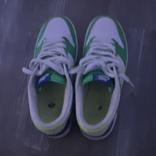 Nike Dunks Teens Low Top Lace Up Sneaker Gree...