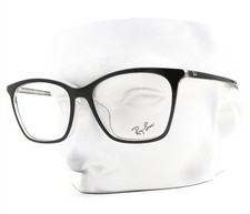Ray-Ban Eyeglasses RB 5422F 2034 Glasses Polished Black on Clear 52mm with Case