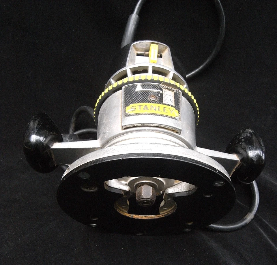 ROUTER STANLEY H258A VINTAGE (DÉCADA DE 1950) con base CA 270A EN EXCELENTE ESTADO ORIGINAL Foto 4 de 4