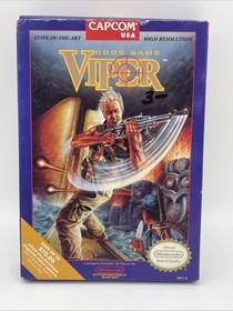 Code Name: Viper (Nintendo Entertainment System, 1990) NES, w/ Box & Manual
