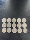 Lot Of (15) Roosevelt Silver Dimes Random Dates