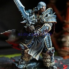 World of Warcraft Lich King Statue Figure Resin Painted Collectible GK Model