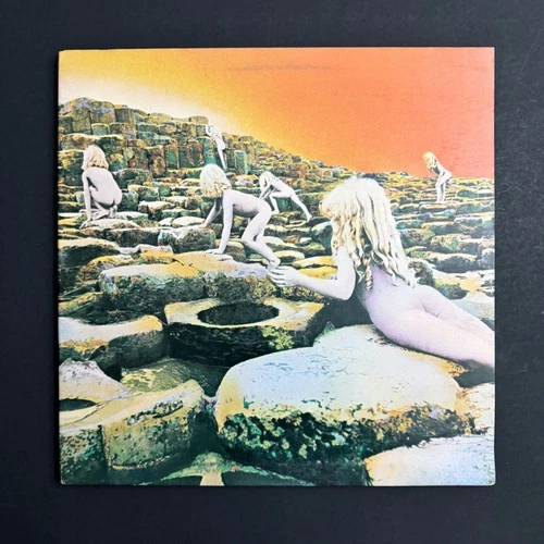 LED ZEPPELIN Houses of the Holy First Press Vinyl Record Album W/Original Inner