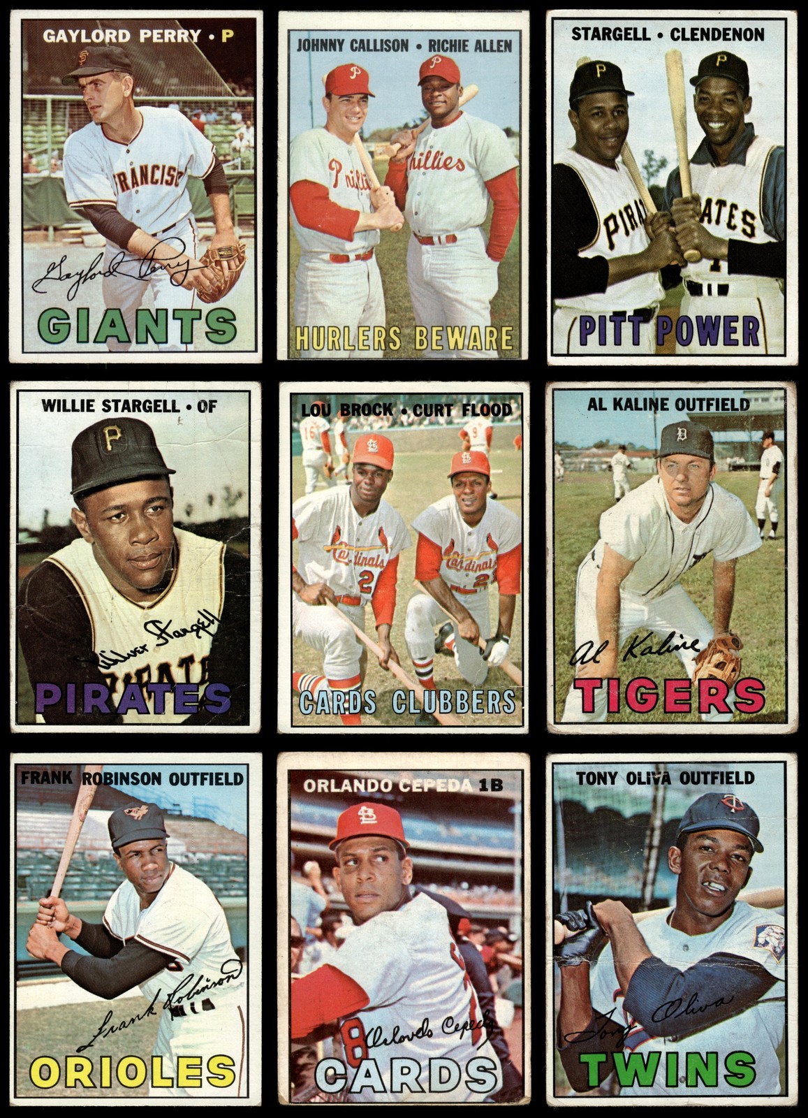 1967 Topps Baseball Near Complete Set / Lot 1.5 - FAIR 7349790 (297 / 608 cards)