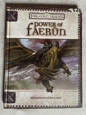 Forgotten Realms Power of Faerun Hardcover Book Dungeons  Dragons