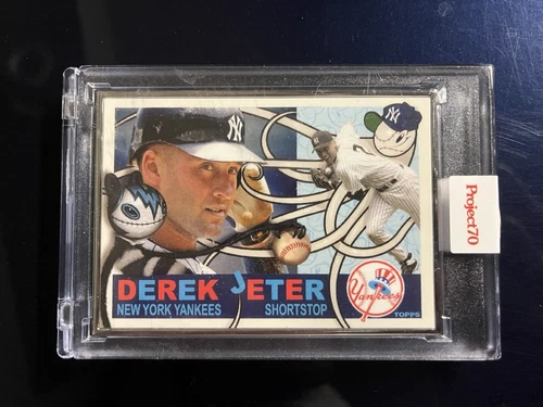 2021 Topps Project 70 Derek Jeter #660 Artist Proof Greg Crayola Simkins /51 AP