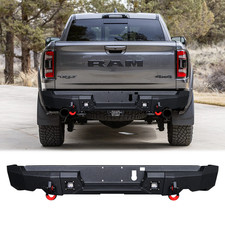 Vijay For 2019-2024 Dodge Ram 1500 Frontrear Bumper Wwinch Plateround Lights