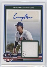 2023 USA Baseball Stars & Stripes Signature Materials /200 Casey Borba Auto 0bt4