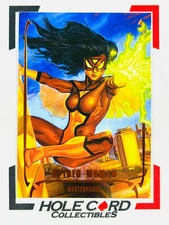 SPIDER-WOMAN 2024 Marvel Masterpieces Nahuel Grego #62 Legendary Orange 13/99 丶