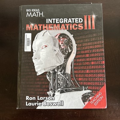 BIG IDEAS MATH Integrated Math 3: Teacher Edition 2016 by HOUGHTON MIFFLIN HARC,