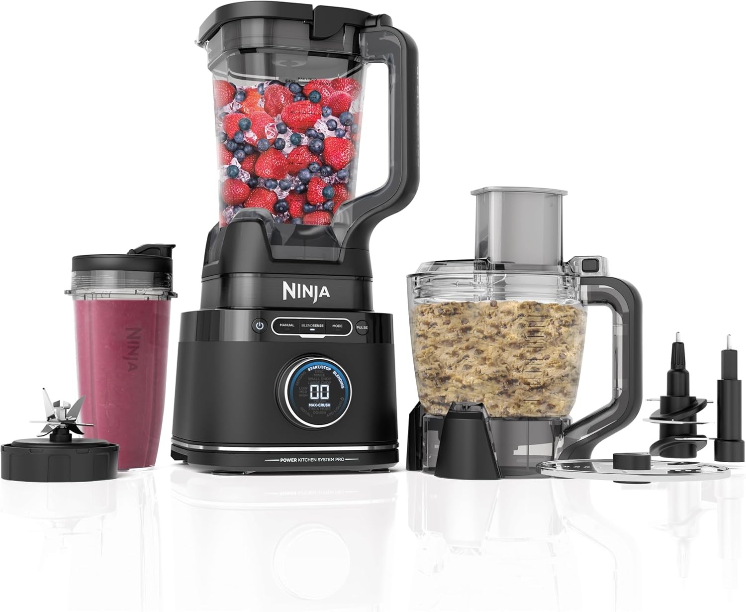 Ninja R-TB401 Detect Kitchen System Power Blender, Black - C