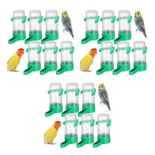 3 Pack Little Birds Drink Water Dispenser for Parrot Feeder Parakeet Automatic