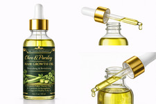 Okra Parsley Hair Growth Oil 2oz Premium Botanical Scalp Treatment for Thick