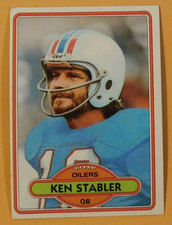 1982 Topps Football Ken Stabler QB