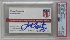 Jon Lovitz Signed A League Of Their Own GPBL Ernie Capadino Business Card PSA
