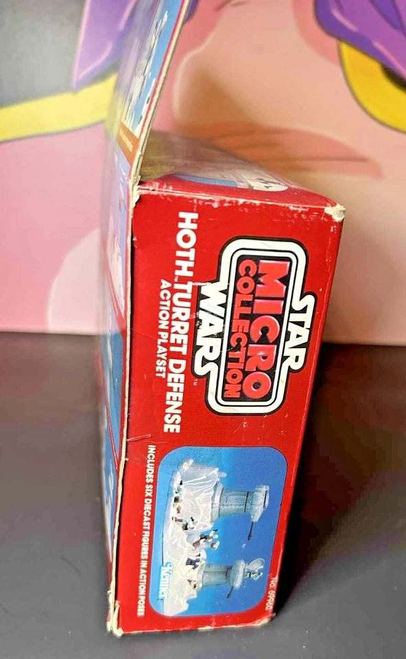 Micro colección Star Wars 1982 vintage torreta Hoth defensa sellada en caja Foto 3 de 4