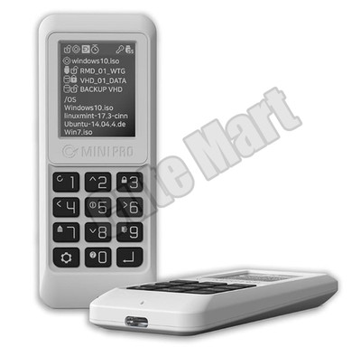 IODD Mini Pro 512GB/1TB/2TB M.2 NGFF SSD USB 3.1 Virtual ODD AES256-XTS