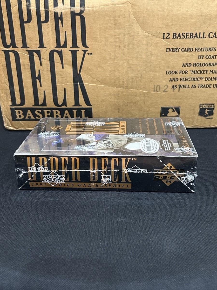 【コンプリート品】UPPER・DECK日本語版 USA 94バッジョ、ロマーリオ 1994 Upper Deck Series 1 Factory Sealed Wax Box - Case Fresh
