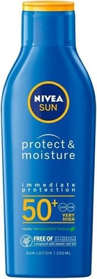 NIVEA Sun Lotion SPF 50+ Long Lasting Protection Moisturizing Sunscreen 200ml