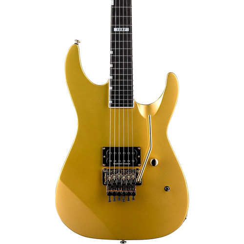 ESP LTD M Series Custom '87 Solid Ebony/Metallic Gold - LM1CTM87MGO - Clearance