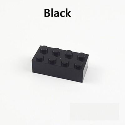 ️100 New For Lego 2x4 Black Bricks (ID 3001) Bulk Parts Star Wars Starwars
