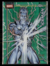 2026 Topps Chrome Marvel Comics #52 Iceman Storm's Green Lightning #/99