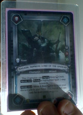 Warhammer Age Of Sigmar Champions TCG : Nagash Supreme Lord Of The Undead FOIL