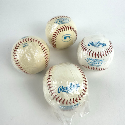 Rawlings Official TVB T-Ball Lot of 4 Training Baseballs  - New Open Package