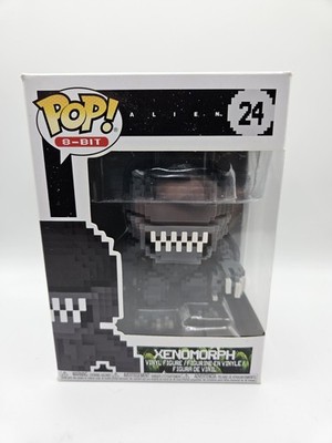 Xenomorph 24 Funko Pop 8 Bit Alien Movie - Hat Karton Gebrauchsspuren