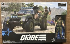 Hasbro GI Joe Classified  61 VAMP Jeep & Clutch - Sealed Boxed Action Figure Set