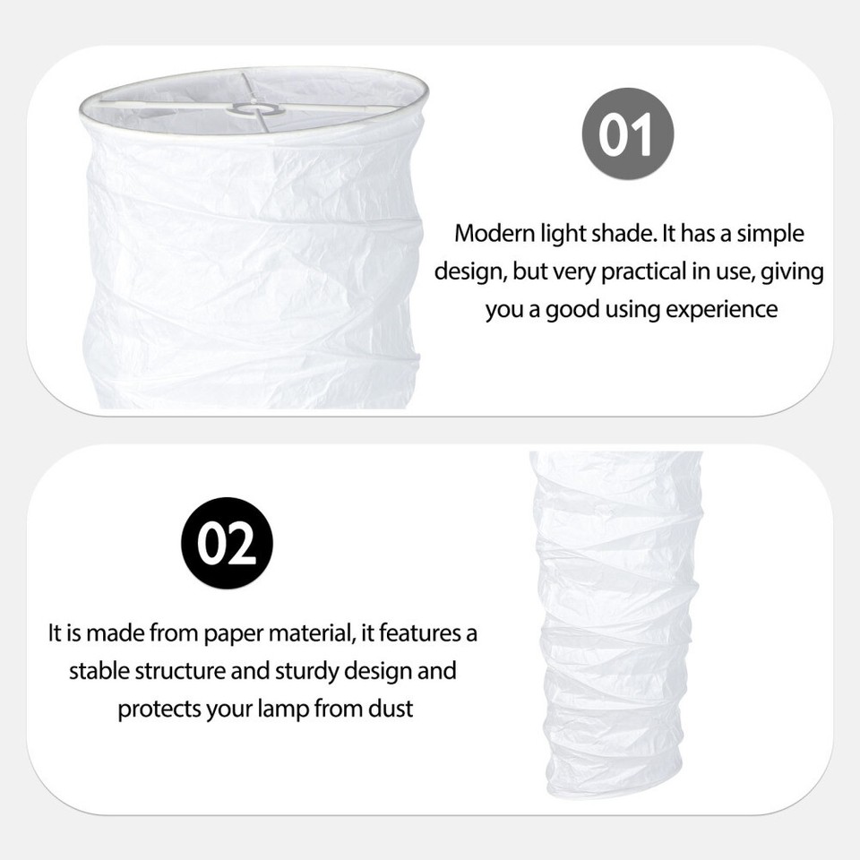 Floor Lamp Shade White Shades Chandelier Lampshades for Table eBay