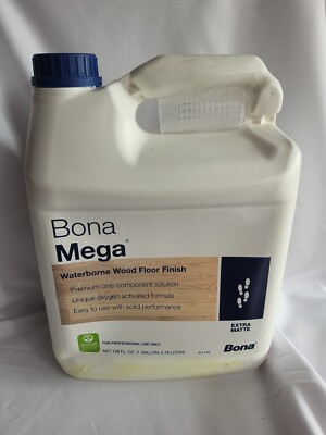 Bona Mega premium one-component solution Wood Floor Finish 128 Oz - 1 Gallon 