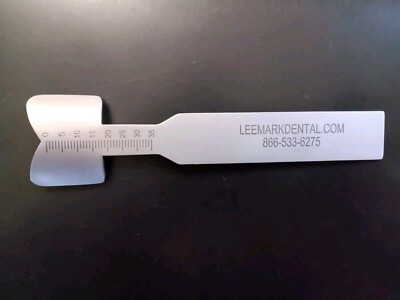 Autoclavable Papillameter Dental Stainless Steel Lip Ruler Denture Lab ...