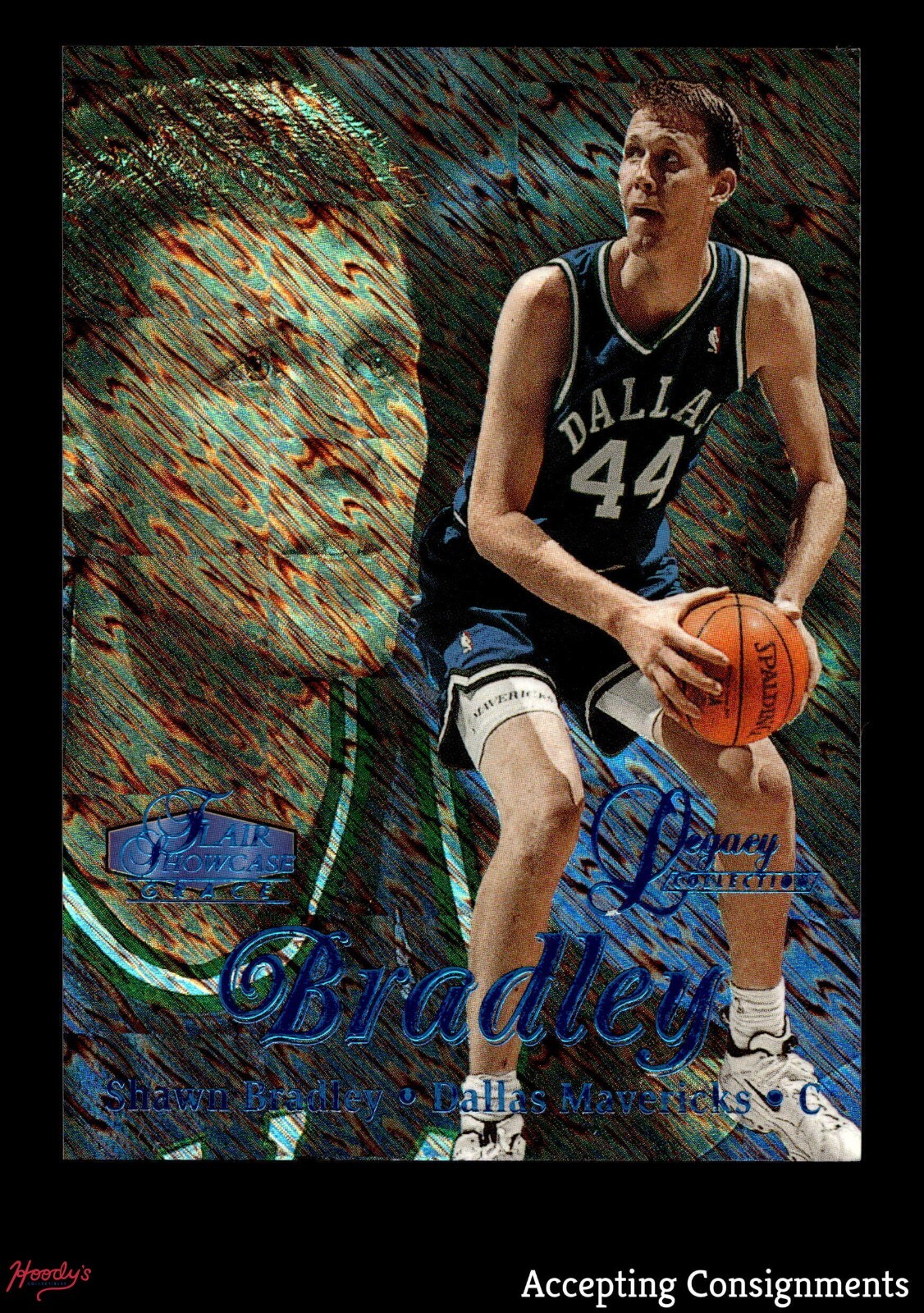 1997-98 Flair Showcase Legacy Collection Row 1 #76 Shawn Bradley 75/100 MAVS