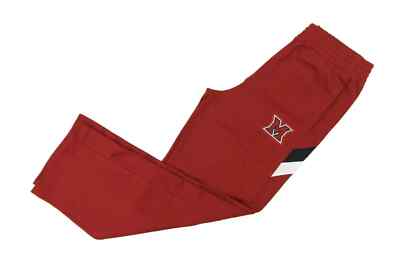 Miami University Redhawks Adidas Red ClimaWarm Performance Sweatpants Large NEW