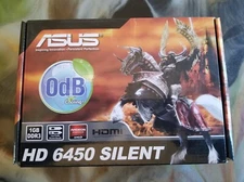 ASUS Radeon HD6450 Video Card DVI HDMI VGA with Installation CD and Booklet