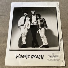 Velvet Crush Press Photo 8x10&rdquo;, See Description.