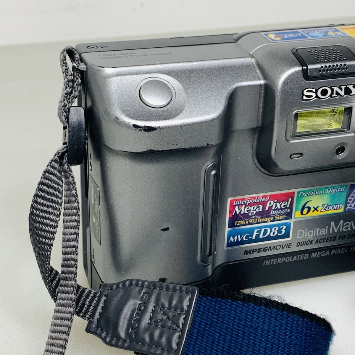 Vintage Sony Digital Mavica Mvc-fd83 With Battery Untested