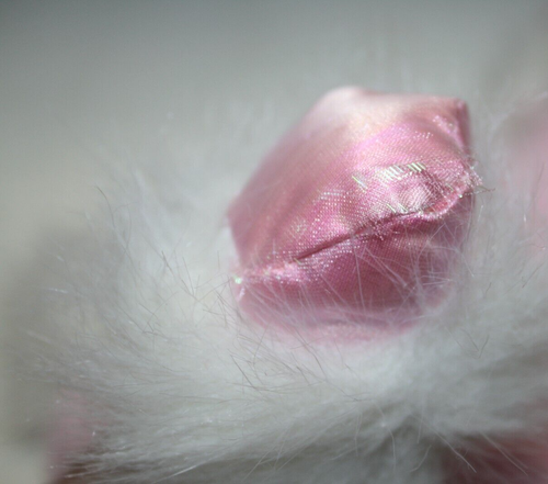 Dan Dee Unicorn 12" Valentines Pink White Furry Plush Stuffed Animal Soft Toy - Picture 10 of 14