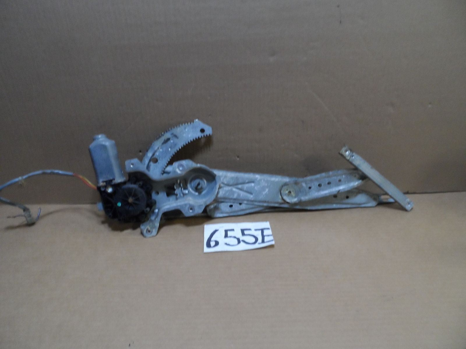 96 - 00 Civic 2 Door Coupe Front PASSENGER Side Window Regulator W/ Motor #655-E