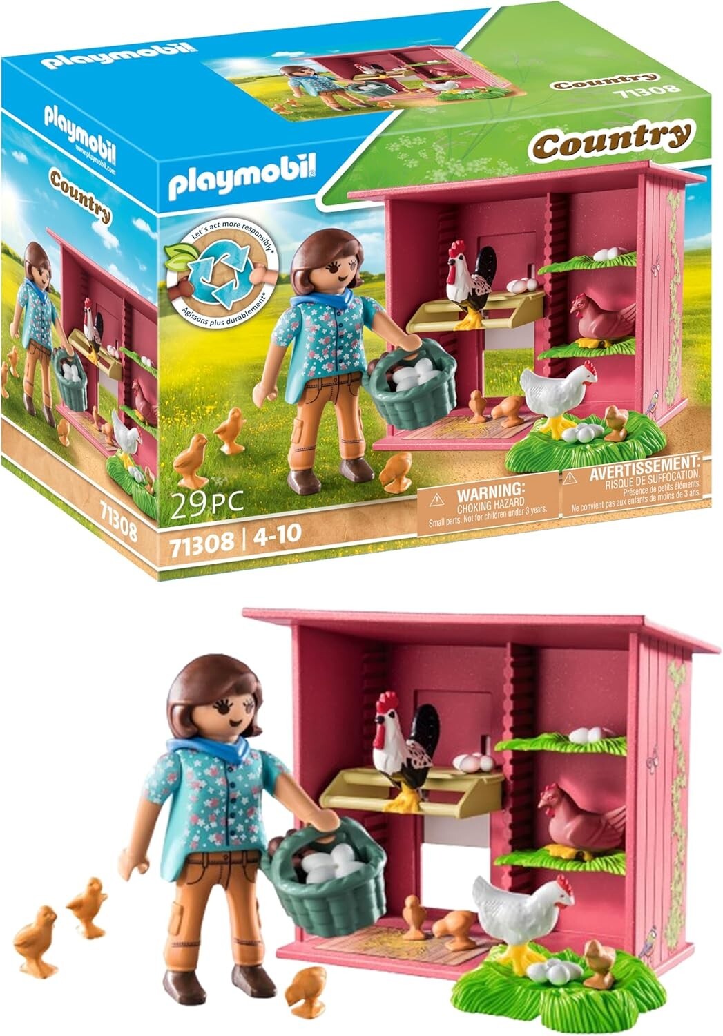PLAYMOBIL Country 71308 - Chicken Coop