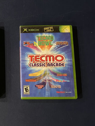Tecmo Classic Arcade (Microsoft Xbox, 2005) Og Xbox Probado Funcionando Completo + - Imagen 1 de 5